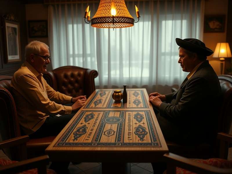 Cribbage बोर्ड और कार्ड्स - Cribbage Game Setup