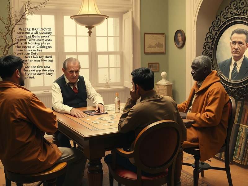 क्रिबेज का ऐतिहासिक चित्र