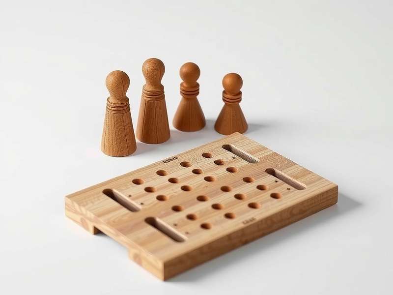 विभिन्न रंगों और डिजाइनों में 3D प्रिंटेड क्रिबेज पेग्स