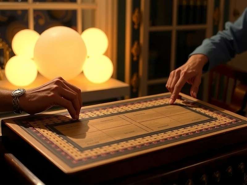 क्रिबिज बोर्ड और कार्ड्स की तस्वीर