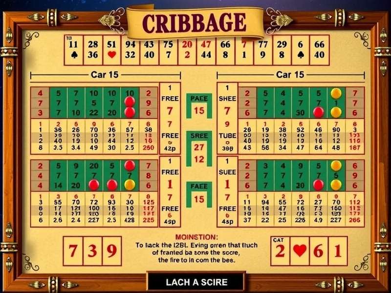 क्रिबेज स्कोरिंग चीट शीट हिंदी में - सभी स्कोरिंग संयोजनों का दृश्य मार्गदर्शन