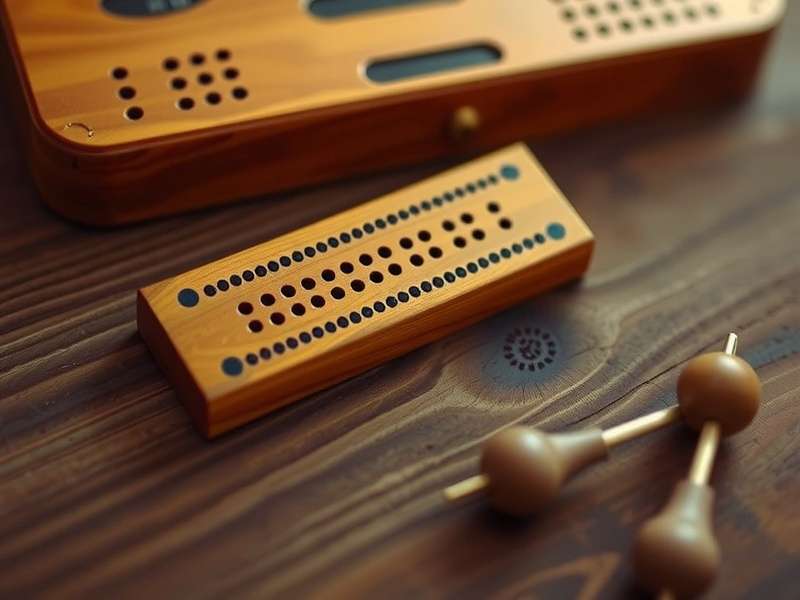 ब्रास मेटल क्रिबेज पेग्स सेट