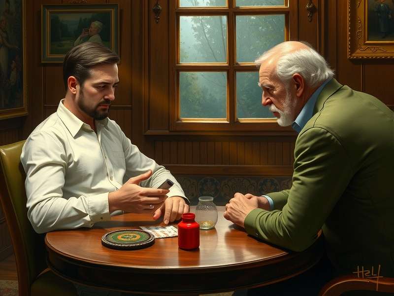 Bill Sharma explaining advanced Cribbage pegging strategy on a wooden board