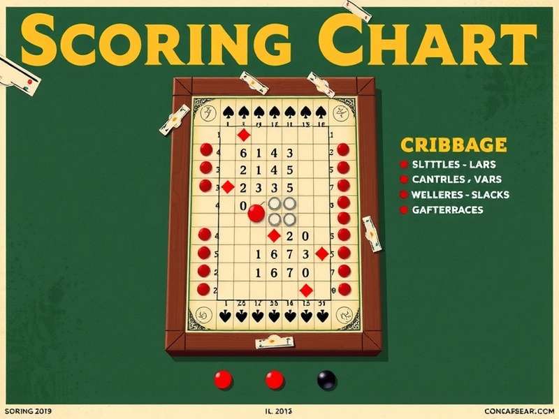 Cribbage Scoring Chart Poster – India Edition with printable scoring runs and pro tips